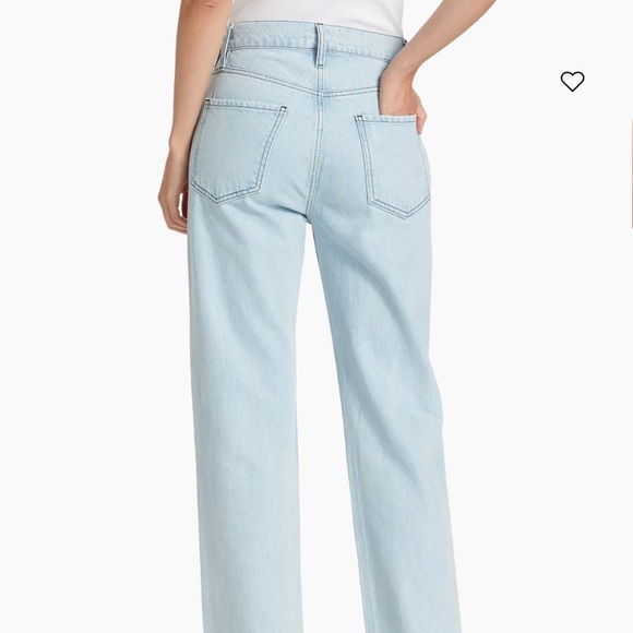 Frame Atelier Le Jane Crystal Jeans size 29 straight leg - Picture 3 of 11